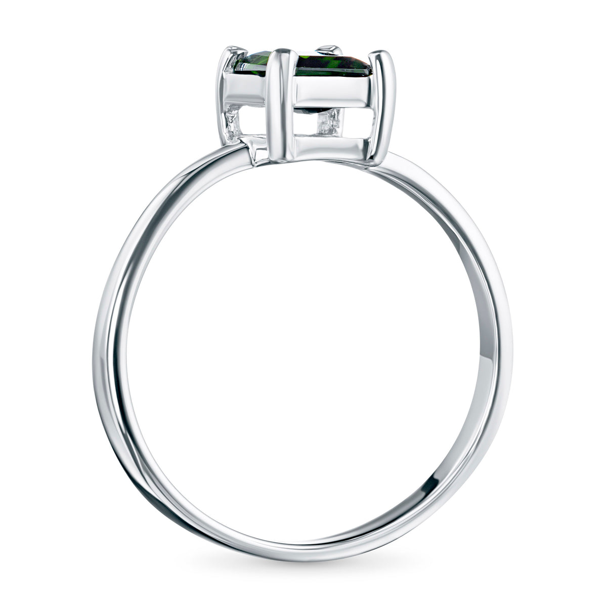 Sterling Silver Ring with Topaz