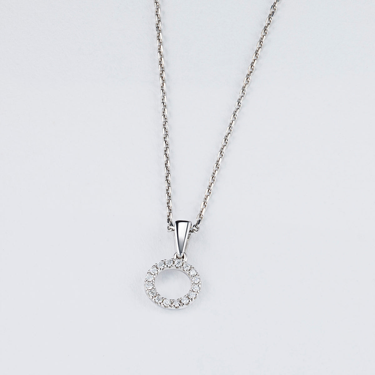 14K Yellow Gold Pendant with Natural Diamonds