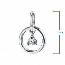 Висулка с диамант