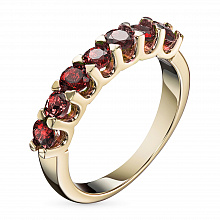 Пръстен с гранати