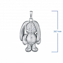 Висулка с диаманти