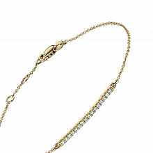 Гривна с диаманти