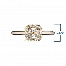 Пръстен с диаманти