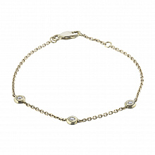 Гривна с диаманти