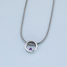 Висулка с аметист