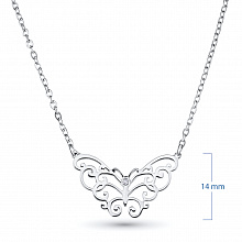 Огърлица с диамант