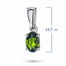 Висулка С хромдиопсид