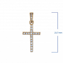 Висулка с диаманти