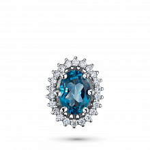 Висулка с диаманти