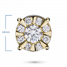 Висулка с диаманти