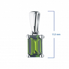 Висулка С хромдиопсид