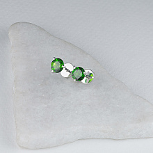 Обеци С хромдиопсиди