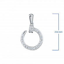 Висулка с диаманти