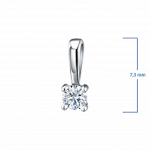 Висулка с диамант