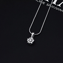 Висулка с диаманти