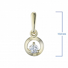 Висулка с диамант