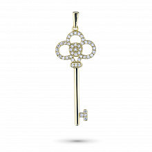 Висулка с диаманти