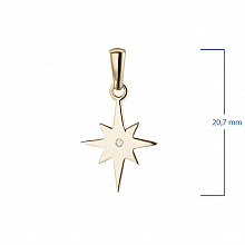 Висулка с диамант