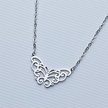 Огърлица с диамант