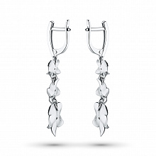 Обеци с диаманти