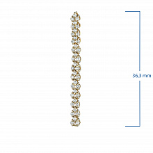 Висулка с диаманти