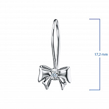 Обеци с диаманти