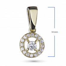 Висулка с диаманти