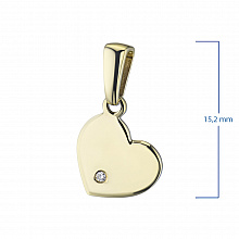 Висулка с диамант