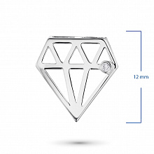 Висулка с диамант