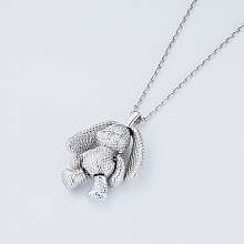 Висулка с диаманти