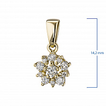 Висулка с диаманти