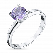 Пръстен с аметист