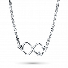 Огърлица с диамант