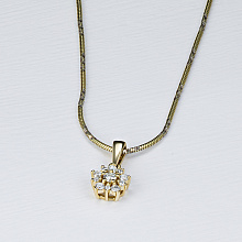 Висулка с диаманти