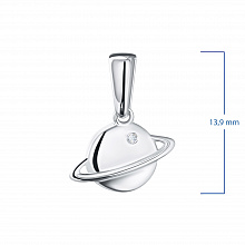 Висулка с диамант