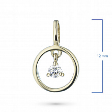 Висулка с диамант