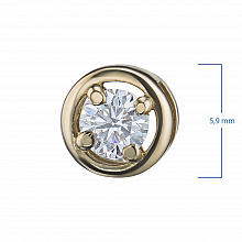 Висулка с диамант