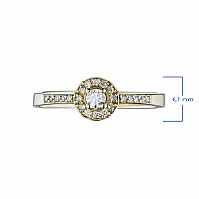 Пръстен с диаманти