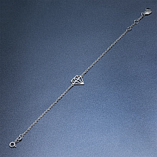 Гривна с диамант