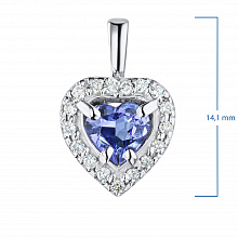 Висулка с диаманти или 