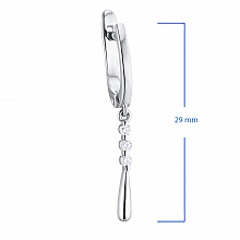 Обеци с диаманти