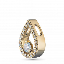 Висулка с диаманти