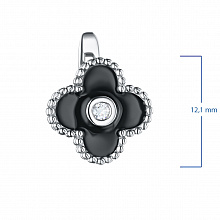 Обеци с диаманти