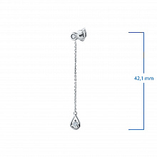 Обеци с диаманти