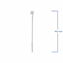 Обеци с диаманти