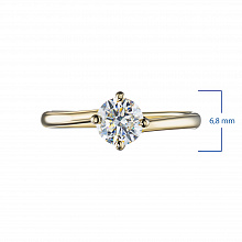 Пръстен с диамант