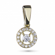 Висулка с диаманти