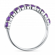 Пръстен с аметисти