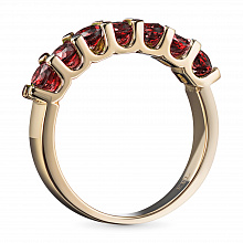 Пръстен с гранати