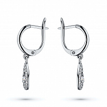 Обеци с диаманти